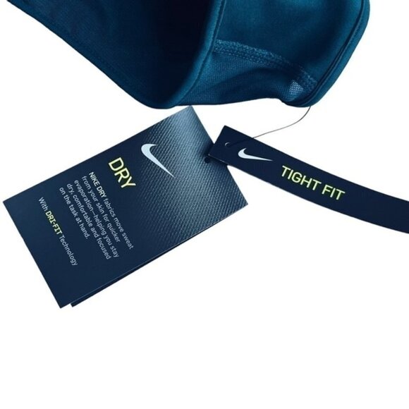 Nike teal color-stripe cropped training tank mesh DH3185-393  Size 3X - Picture 9 of 15